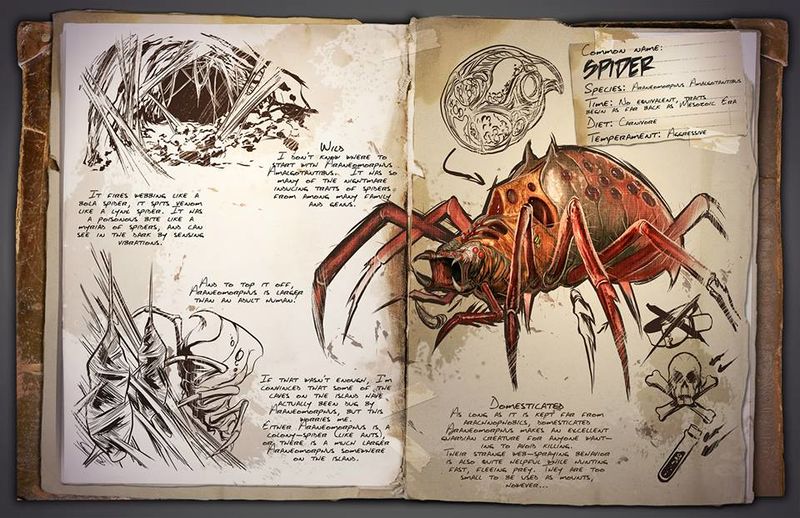 Dino Dossier: Araneomorphus – Spider