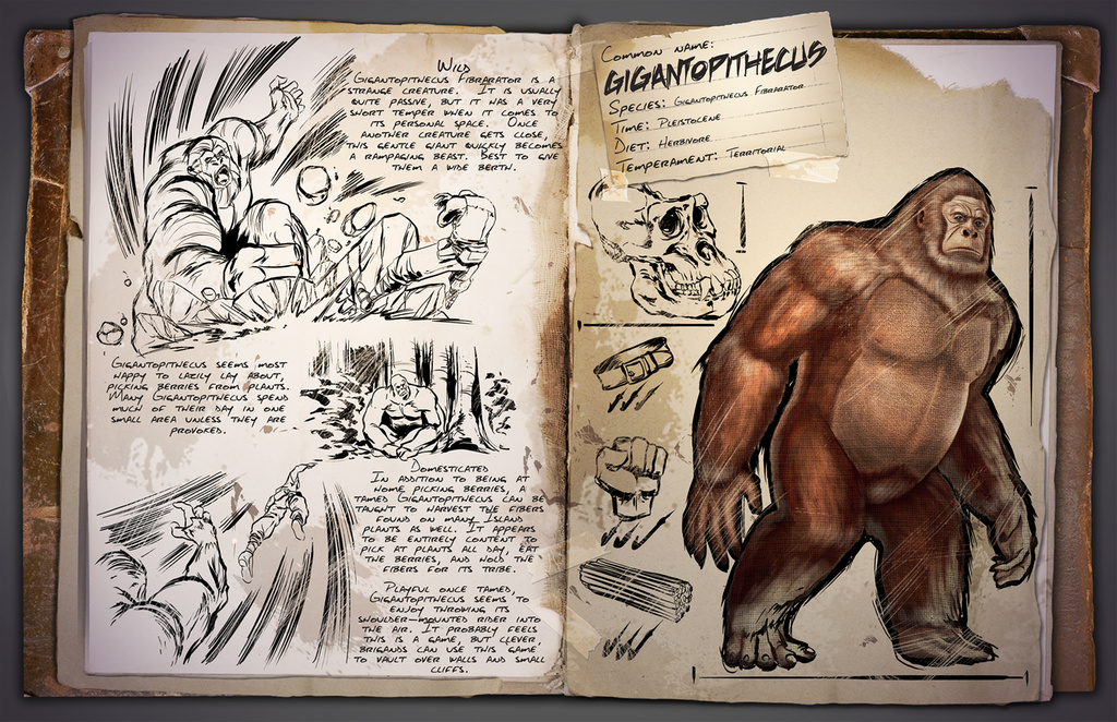 Dino Informe Gigantopithecus – Pie Grande