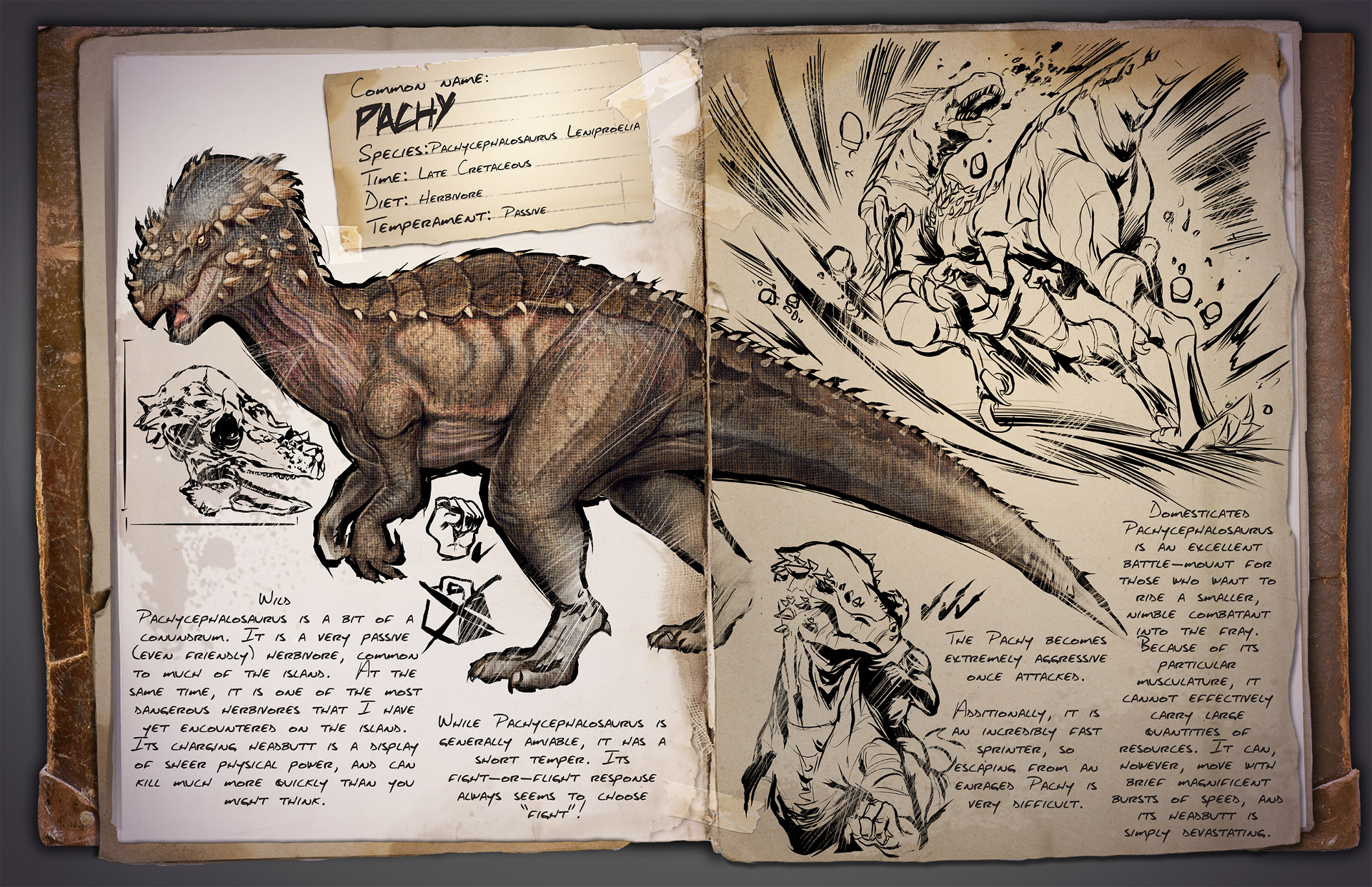 Dino Dossier: Pachycephalosaurus aka Pachy