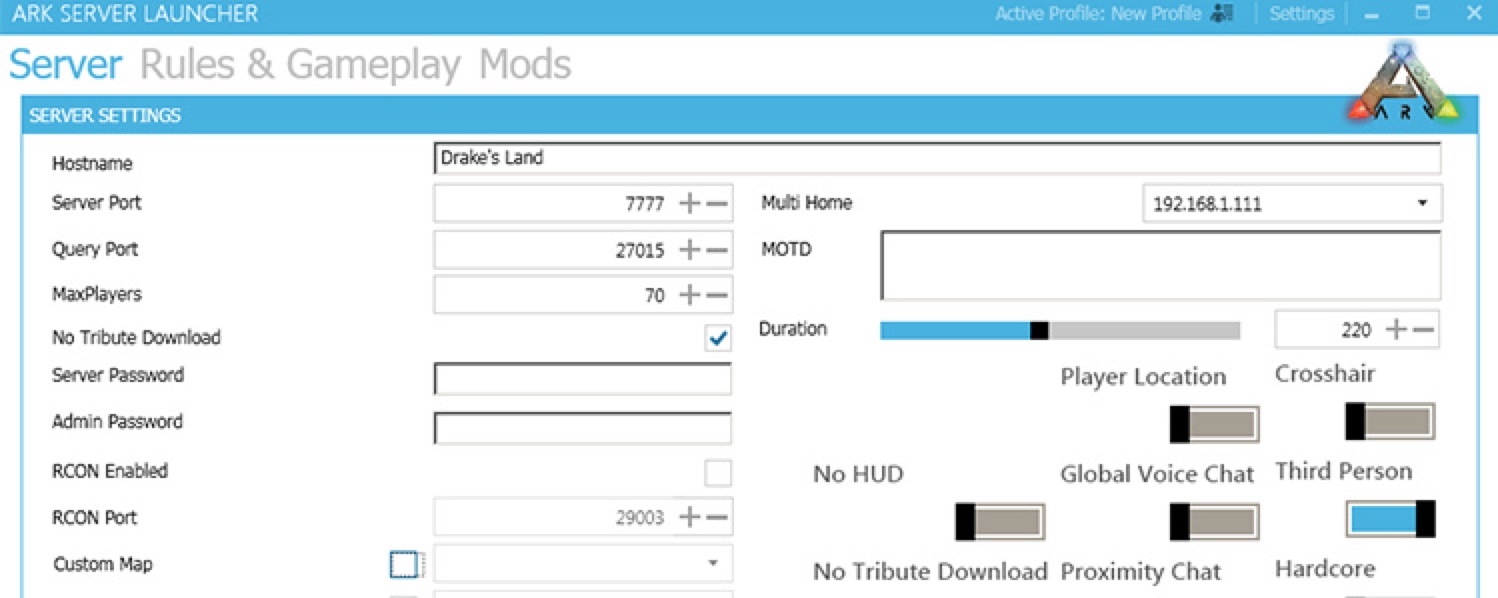 Official ARK Server Manager 0.1 Released -Windows only (Mirror)