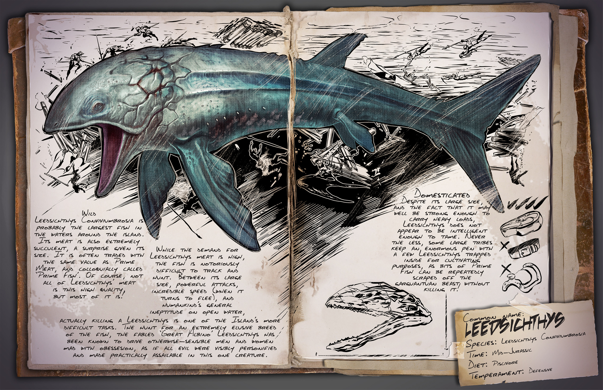 Deutsches Dino Dossier: Leedsichthys