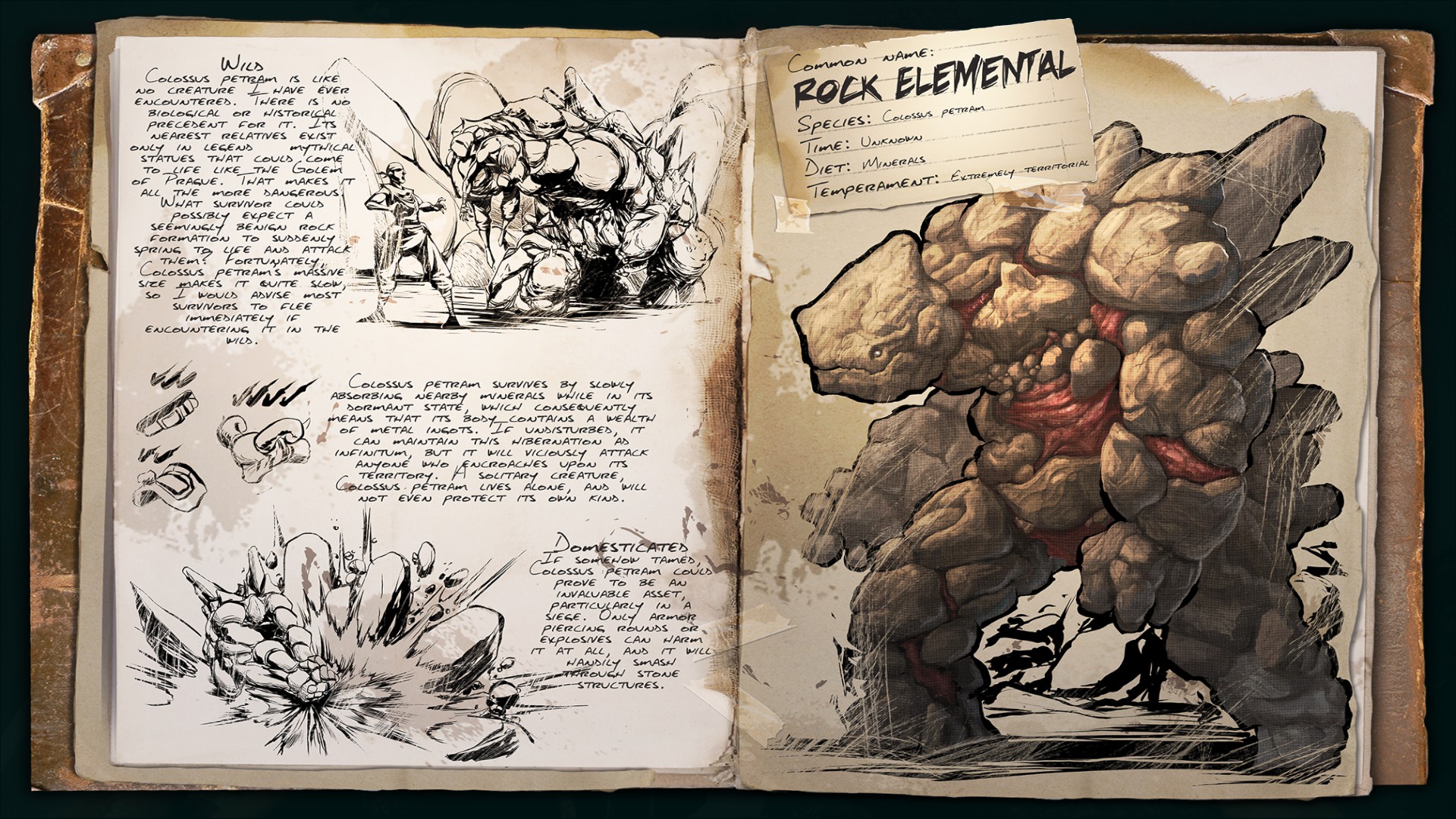 Deutsches Dino Dossier: Rock Elemental (Scorched Earth)