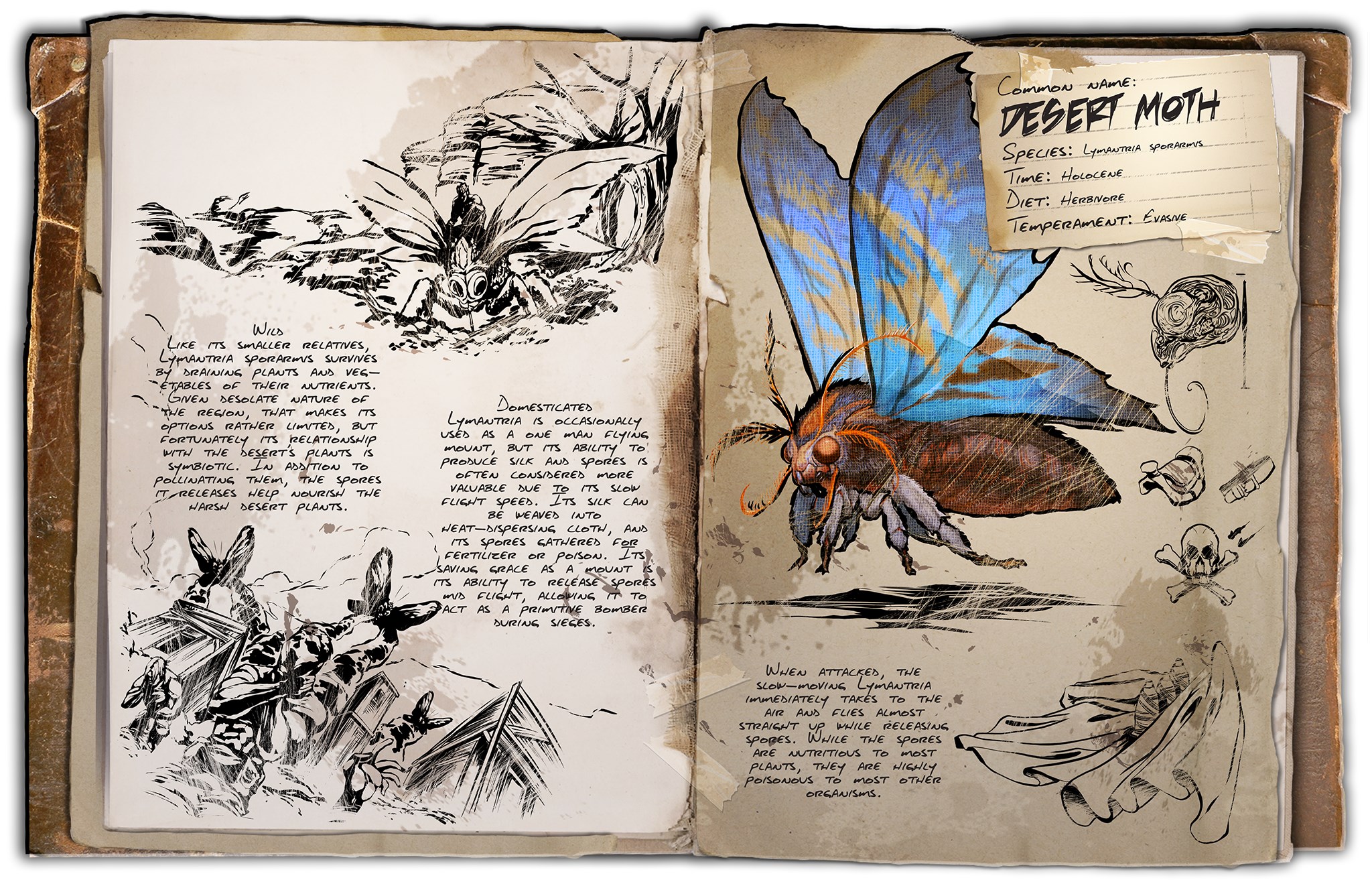 Dino Dossier: Lymantria / Desert Moth (Scorched Earth)