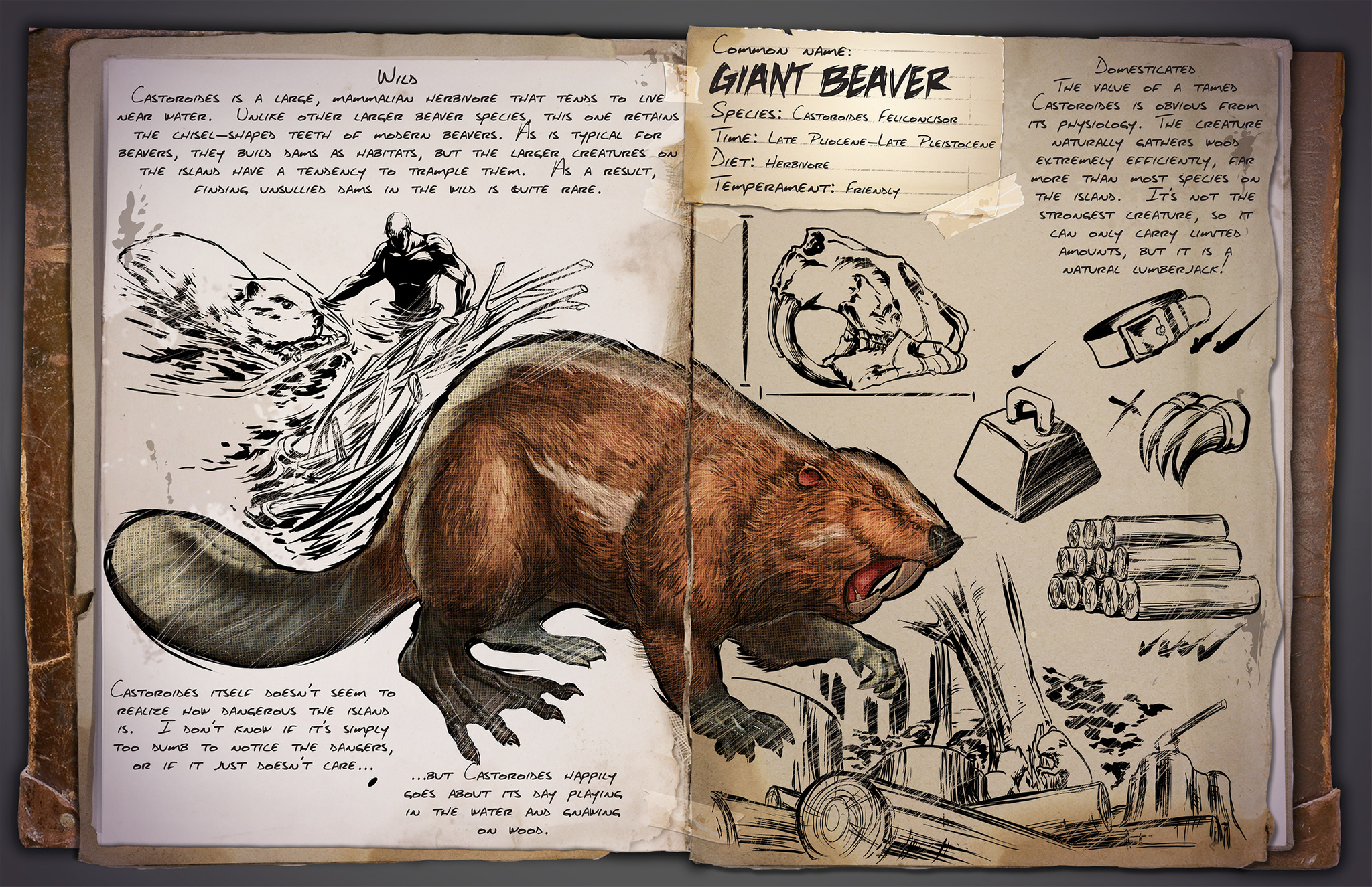 Dino Dossier: Castoroides – Beaver